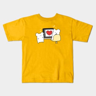 Artistic Love Kids T-Shirt